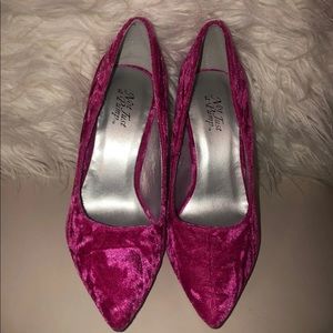 Shoes - Pink Velvet Pumps Shoes - Pink Velvet Pumps